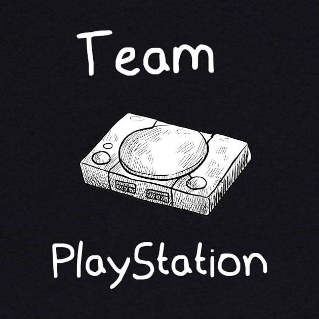 Team Retro Playstation 1 Gamer by FungibleDesign